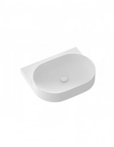 Praustuvas Yard 60 be skylės, Baltas matinis, RAVAK