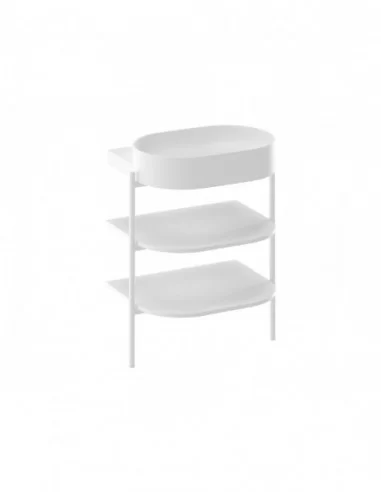 Praustuvas Yard 60 be skylės, Baltas matinis, RAVAK