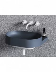 Praustuvas Yard 60 be skylės, Deepsea blue, RAVAK