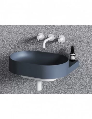 Praustuvas Yard 60 be skylės, Deepsea blue, RAVAK