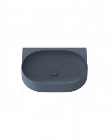 Praustuvas Yard 60 be skylės, Deepsea blue, RAVAK