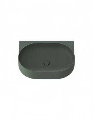 Praustuvas Yard 60 be skylės, Grey green, RAVAK