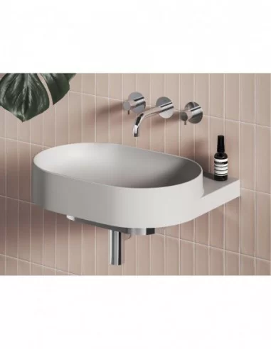 Praustuvas Yard 60 be skylės, Smoke grey, RAVAK