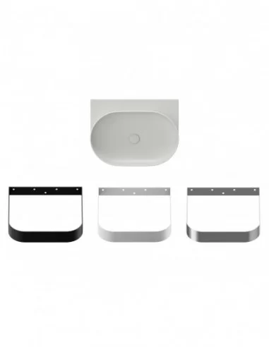 Praustuvas Yard 60 be skylės, Smoke grey, RAVAK