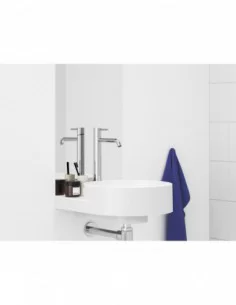 Praustuvas Yard 40 su skyle maišytuvui, Baltas matinis, RAVAK