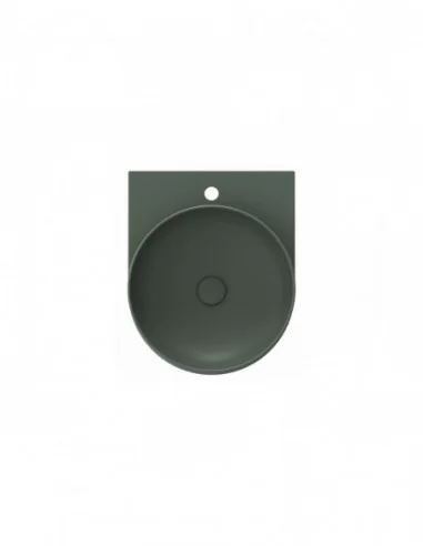 Praustuvas Yard 40 su skyle maišytuvui, Grey green, RAVAK