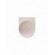 Praustuvas Yard 40 be skylės, Alabaster pink, RAVAK