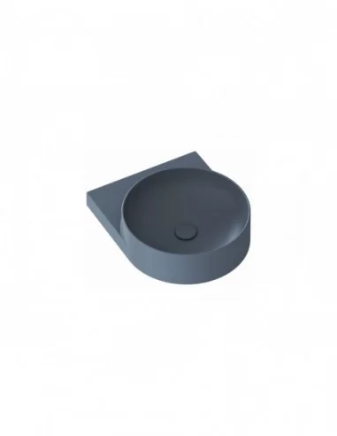 Praustuvas Yard 40 be skylės, Deepsea blue, RAVAK