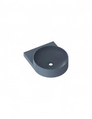 Praustuvas Yard 40 be skylės, Deepsea blue, RAVAK