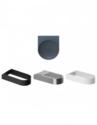 Praustuvas Yard 40 be skylės, Deepsea blue, RAVAK