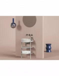 Praustuvas Yard 40 be skylės, Smoke grey, RAVAK