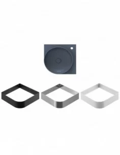 Praustuvas Yard 45 C su skyle maišytuvui, Deepsea blue, RAVAK