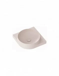 Praustuvas Yard 45 C, be skylės, Alabaster pink, RAVAK