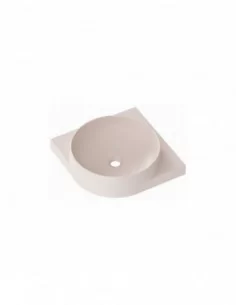 Praustuvas Yard 45 C, be skylės, Alabaster pink, RAVAK