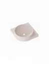 Praustuvas Yard 45 C, be skylės, Alabaster pink, RAVAK