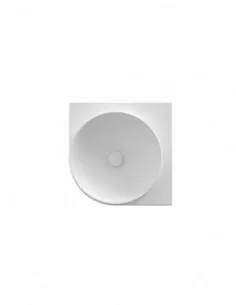 Praustuvas Yard 45 C, be skylės, Baltas matinis, RAVAK