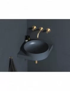 Praustuvas Yard 45 C, be skylės, Deepsea blue, RAVAK