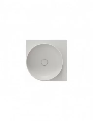 Praustuvas Yard 45 C, be skylės, Smoke grey, RAVAK