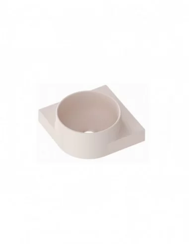 Mini praustuvas Yard 28 C, su skyle maišytuvui, Alabaster pink, RAVAK