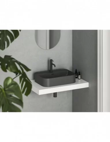 Praustuvas Slim Shelf R, Antracitas, RAVAK