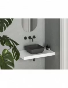 Praustuvas Uni 38 S Slim, Antracitas, RAVAK