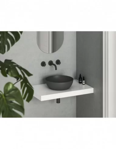 Praustuvas Uni 40 B Slim, Antracitas, RAVAK