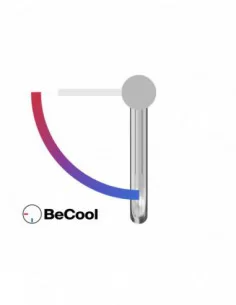 Praustuvo maišytuvas Espirit BeCool ES 012.01, Blizgus chromas, RAVAK