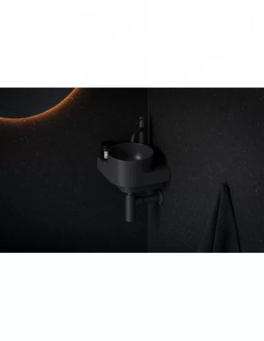 Praustuvo maišytuvas Espirit BeCool ES 012.01, Juodas matinis, RAVAK