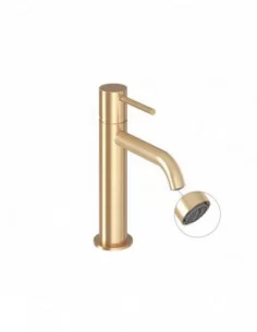 Praustuvo maišytuvas Espirit BeCool ES 012.01, Šlifuoto aukso, RAVAK