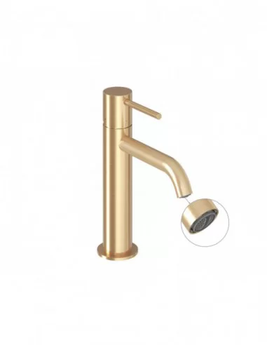 Praustuvo maišytuvas Espirit BeCool ES 012.01, Šlifuoto aukso, RAVAK