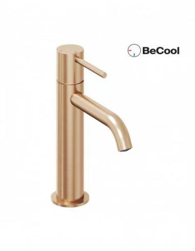 Praustuvo maišytuvas Espirit BeCool ES 012.01, Šlifuoto rožinio aukso, RAVAK