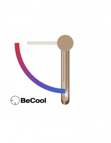 Praustuvo maišytuvas Espirit BeCool ES 012.01, Šlifuoto rožinio aukso, RAVAK