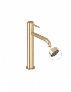 Praustuvo maišytuvas Espirit ES 014.00 be perpylimo, Šlifuoto aukso, RAVAK