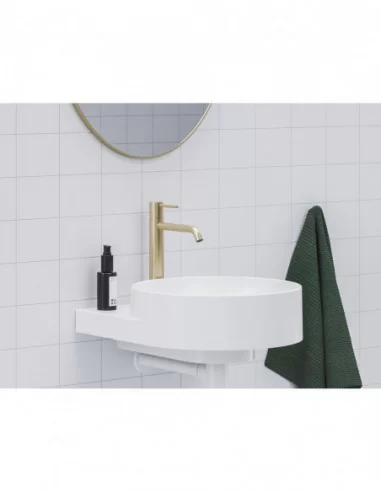 Maišytuvas 250 mm su Espirit BeCool ES 014.01, Šlifuoto aukso, RAVAK