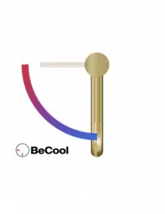 Maišytuvas 250 mm su Espirit BeCool ES 014.01, Šlifuoto aukso, RAVAK