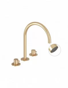 Maišytuvas Espirit 270 mm ES 018.00, Šlifuoto aukso, RAVAK