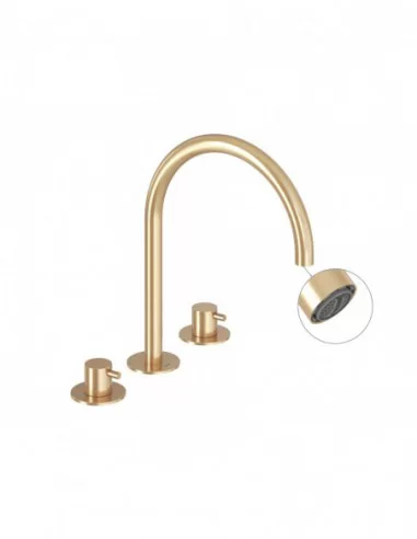 Maišytuvas Espirit 270 mm ES 018.00, Šlifuoto aukso, RAVAK