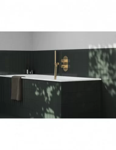 Espirit termostatinis potinkinis maišytuvas su jungikliu, skirtas montuoti su R-box ES 063.00, Šlifuoto aukso, RAVAK