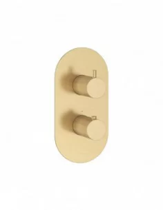 Potinkinis termostatinis Espirit maišytuvas, Šlifuoto aukso, RAVAK