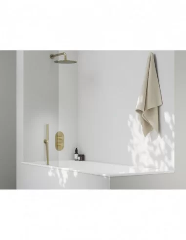 Potinkinis maišytuvas Espirit su jungikliu, skirtas montuoti su R-box ES 068.00, Šlifuoto aukso, RAVAK