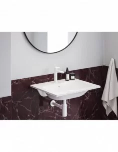 Praustuvo maišytuvas Eleganta BeCool EL 012.01, Baltas matinis, RAVAK