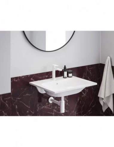 Praustuvo maišytuvas Eleganta BeCool EL 012.01, Baltas matinis, RAVAK