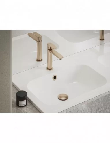 Praustuvo maišytuvas Eleganta BeCool EL 012.01, Šlifuoto rožinio aukso, RAVAK