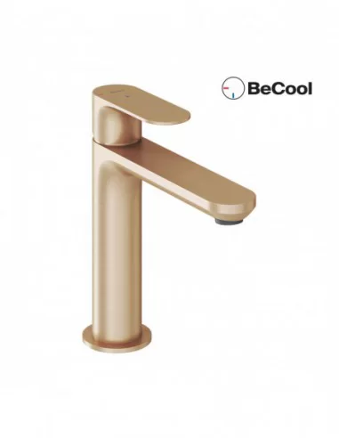 Praustuvo maišytuvas Eleganta BeCool EL 012.01, Šlifuoto rožinio aukso, RAVAK