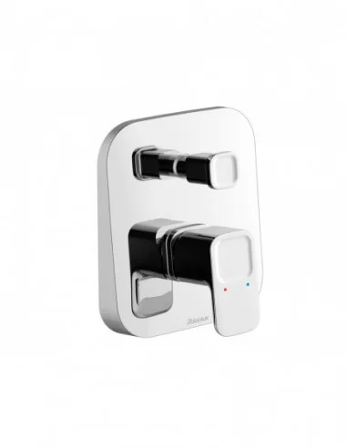 Potinkinis maišytuvas 10° TD 065.00 su jungikliu, skirtas R-box, Chromas, RAVAK