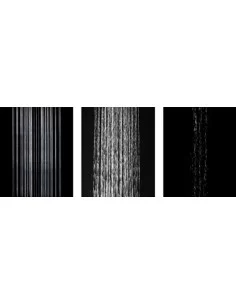 Dušo stovas Termo su Stop funkcija ir lentynėle, Blizgus chromas/juodas, RAVAK