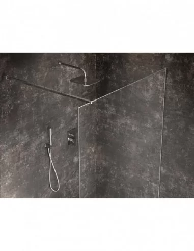 Potinkinis dušo komlektas Flat, su R-box, Blizgus chromas, RAVAK