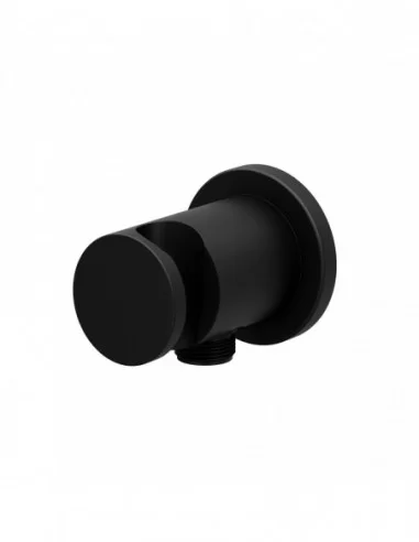 Potinkinis dušo komlektas Flat, su R-box, Juodas, RAVAK