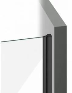 Dušo durys Cool! COSD2, Juoda, RAVAK