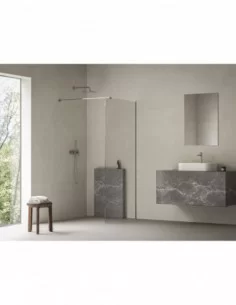 Dušo kabina Walk-In Air Wall, Chromo, RAVAK